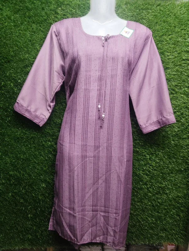 Women's Rayon Embroidered Dress