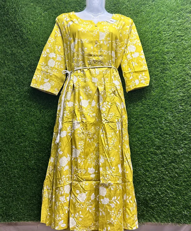 Women's Cotton Floral Printed Tunic Top