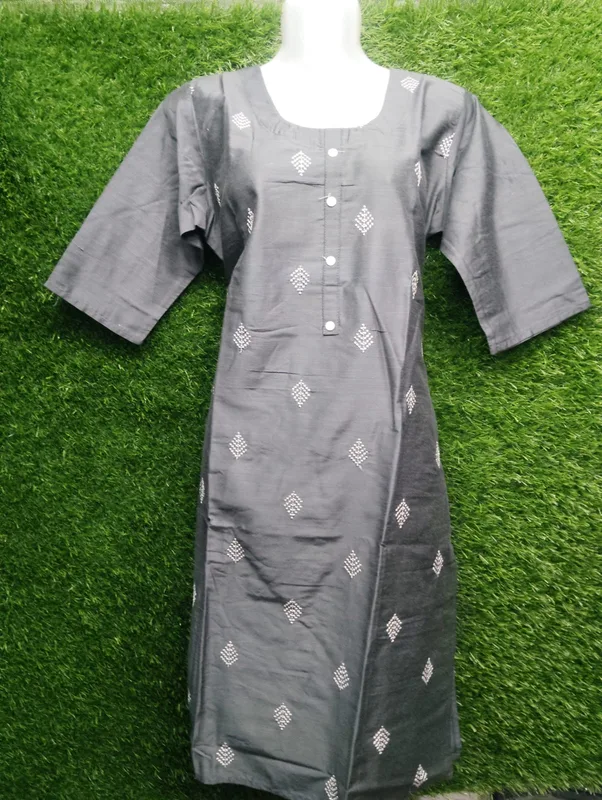 Women's Rayon Embroidered Dress Top