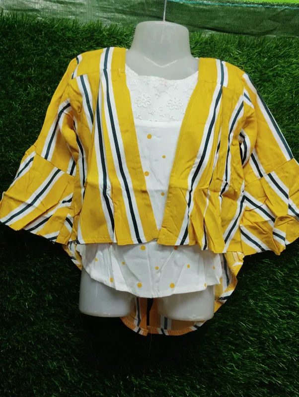 Women's Rayon Striped Top