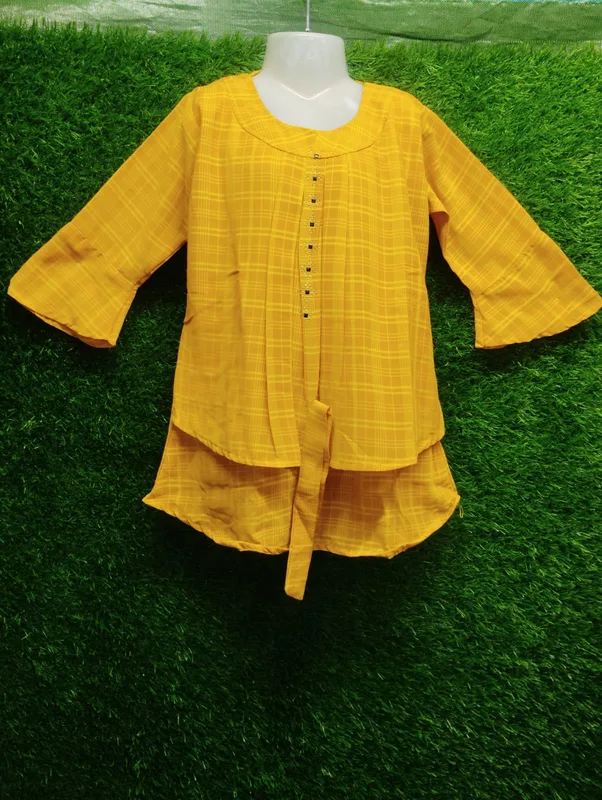 Classic Yellow Layered Top