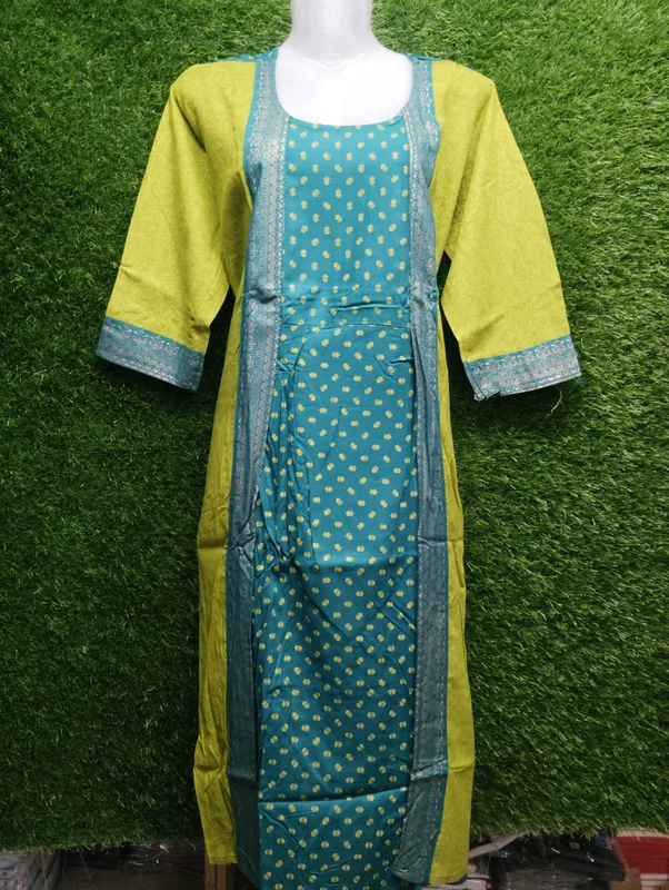 Women's Cotton Kurti with Sleeves
