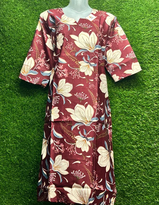 Women's Floral Print Wrap Top