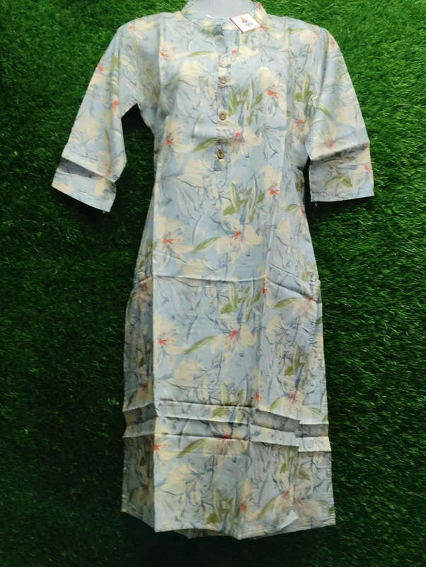 Women's Cotton Floral Kurtis