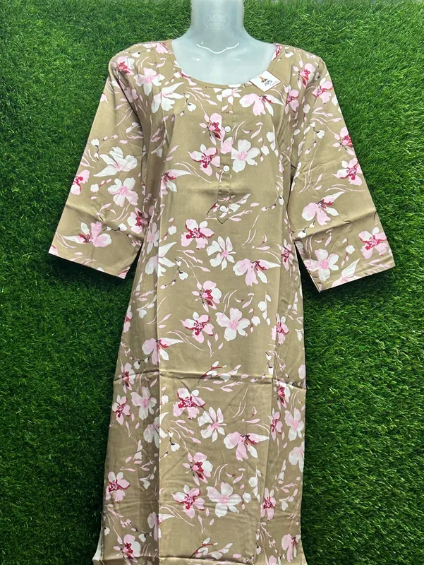 Women's Cotton Floral Print Dress