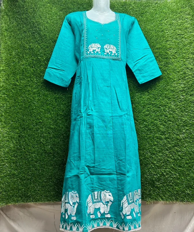 Women's Cotton Embroidered Tunic
