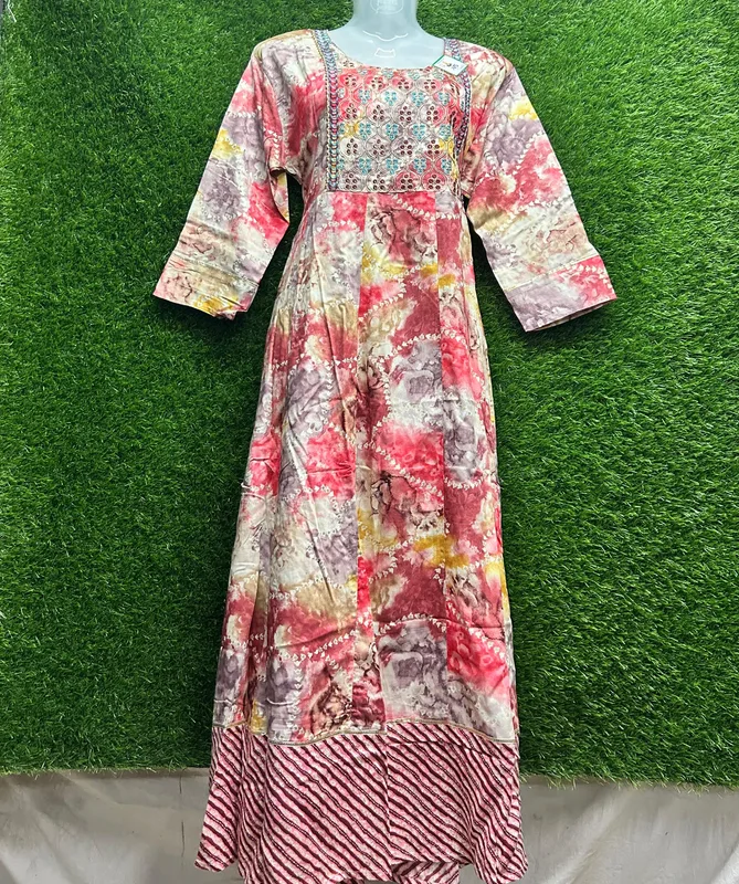 Women's Georgette Anarkali Kurta