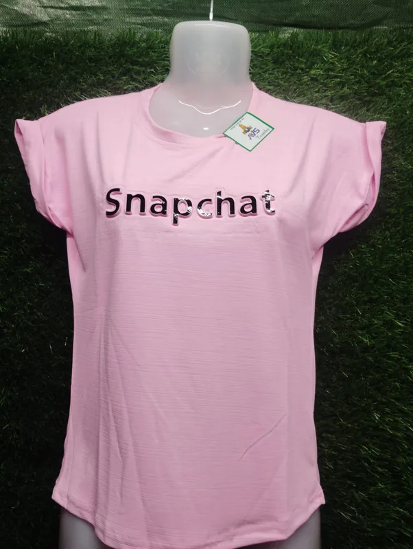 Women's Cotton Roll-Sleeve T-shirt