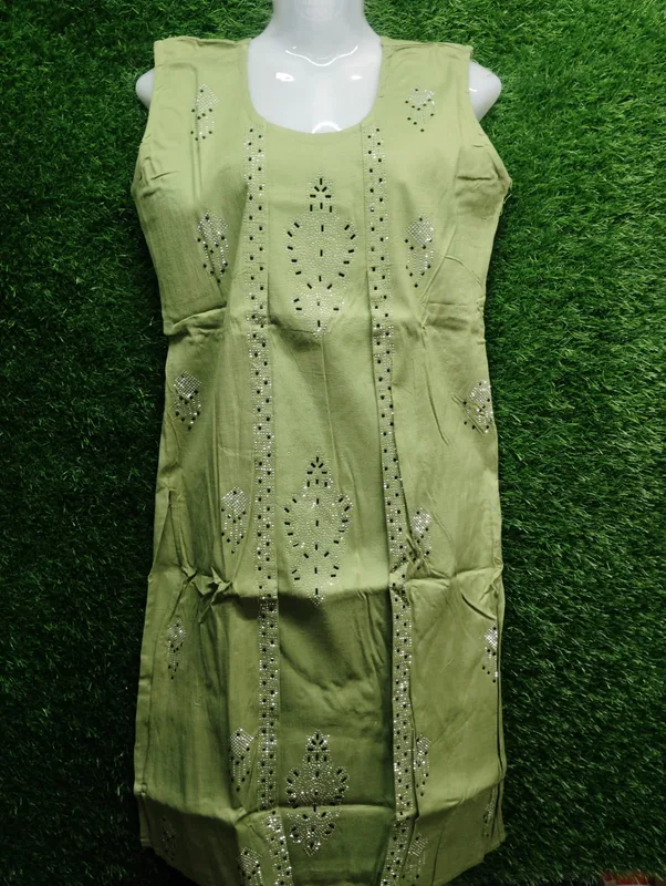 Women's Linen Embroidered Top