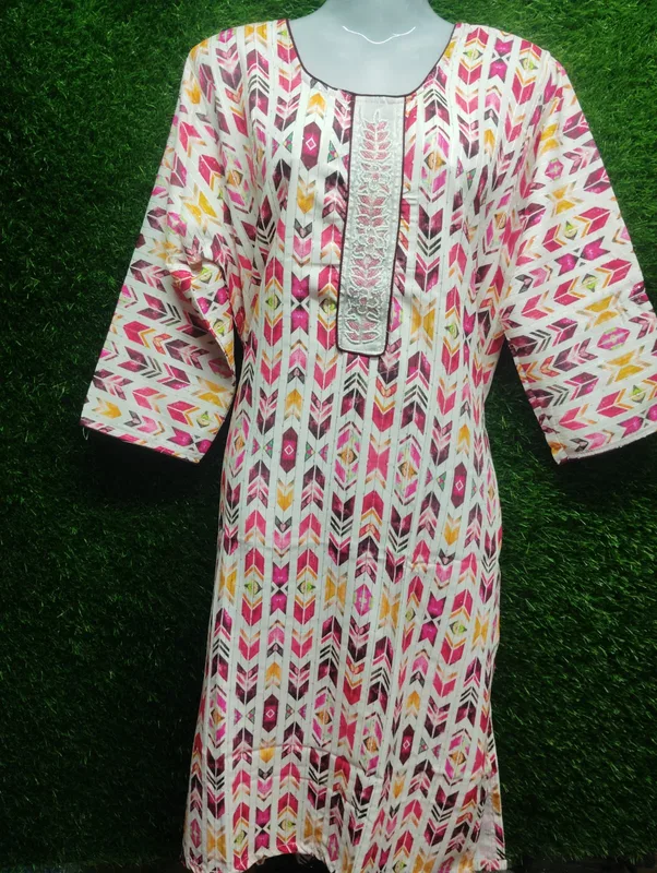 Women's Rayon Printed Tunic Top