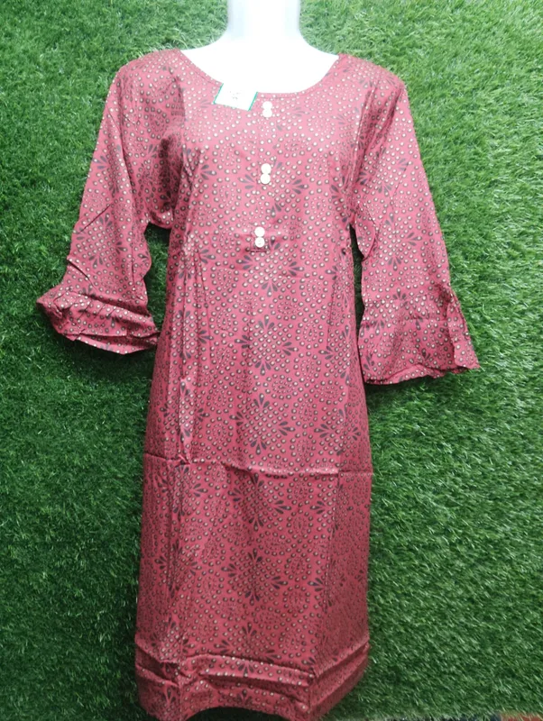 Women's Cotton Print Dress