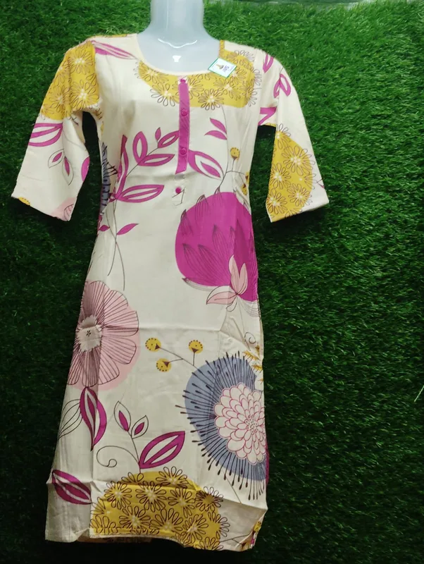 Women's Rayon Floral Print Dress